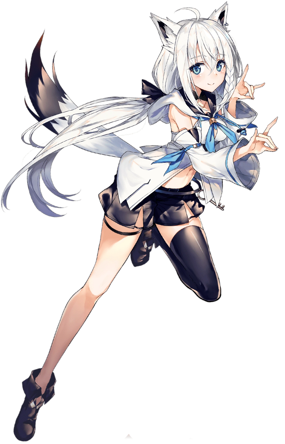 Fubuki posing